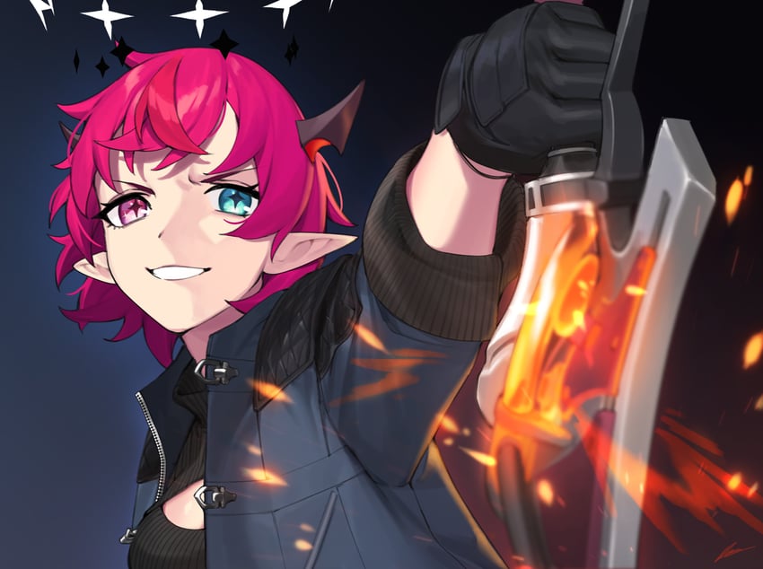 irys and nero (hololive and 3 more) drawn by dasdokter