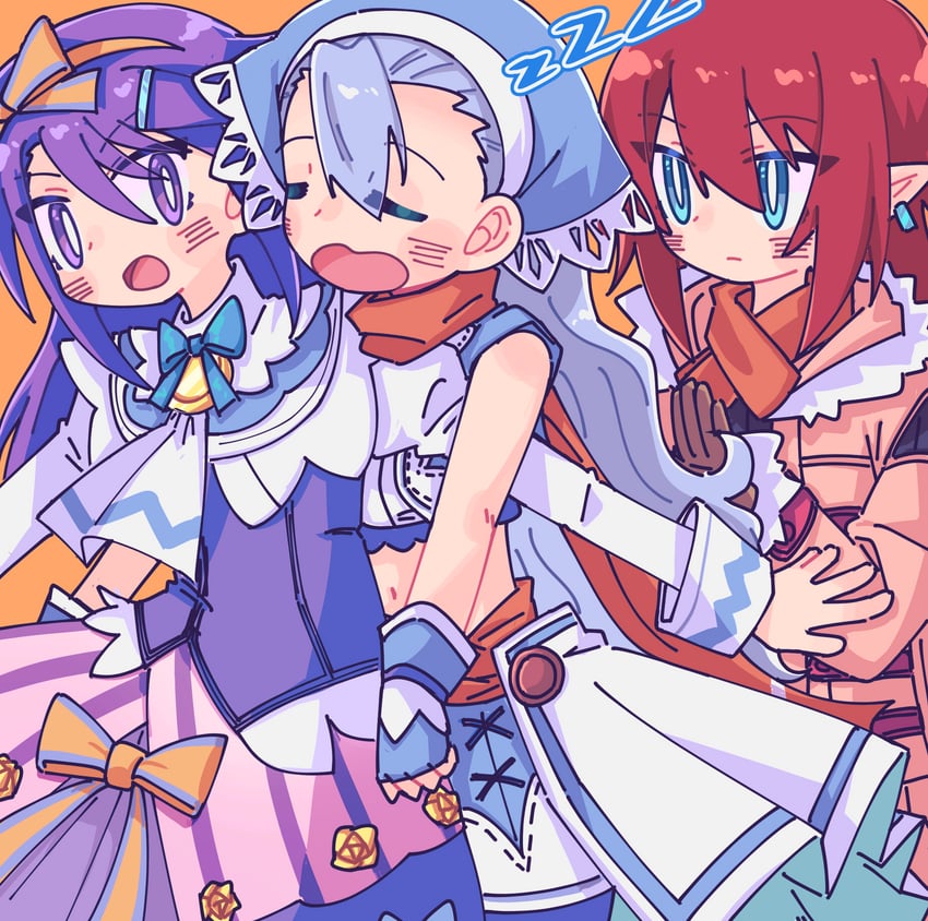 toona, karin, and sofia jalapeno viviage (rune factory and 1 more) drawn by dotty-44