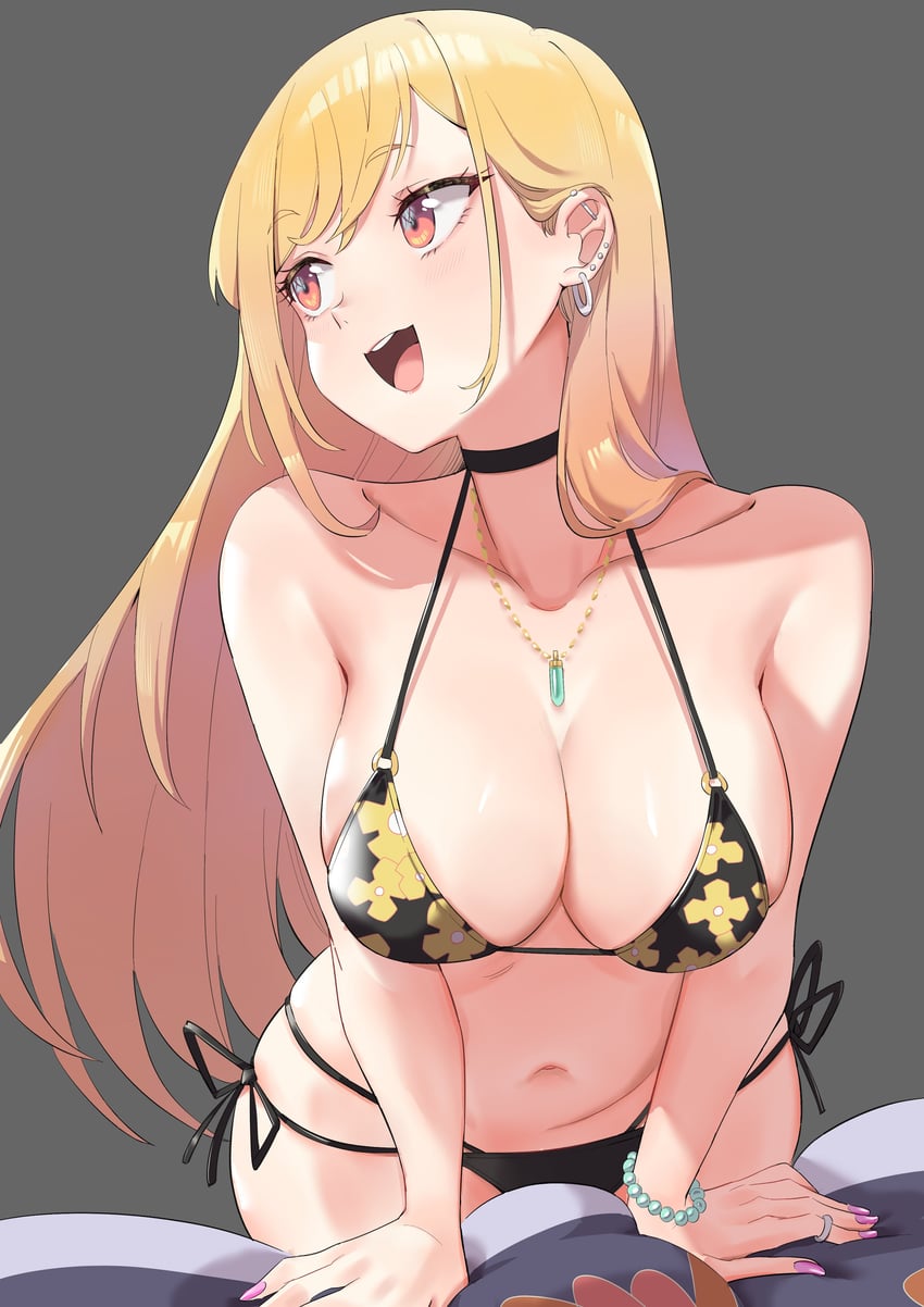 kitagawa marin (sono bisque doll wa koi wo suru) drawn by bygin