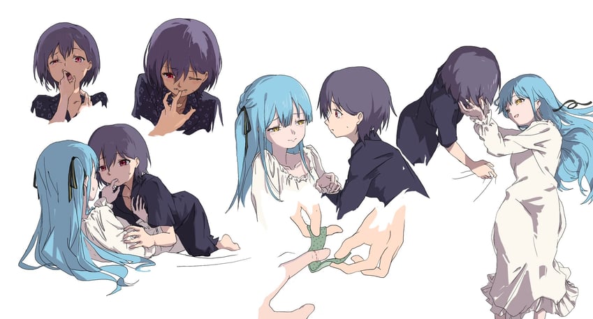 togawa sakiko and takamatsu tomori (bang dream! and 1 more) drawn by rognize
