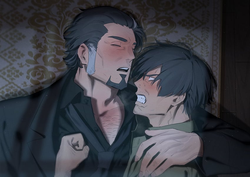 tsutsumi tetsuo and ashimiya makoto (paranormasight: the seven mysteries of honjo) drawn by shijimi_(taurin69)