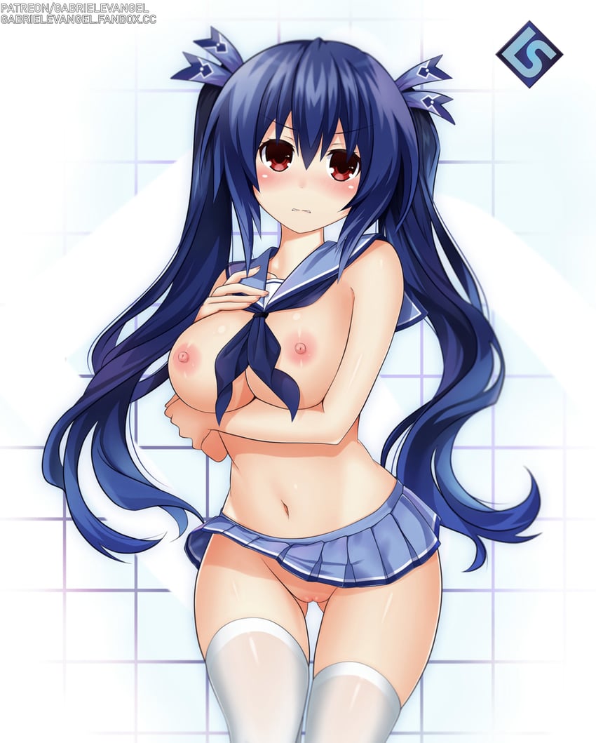 noire (neptune and 1 more) drawn by gabriel_evangel