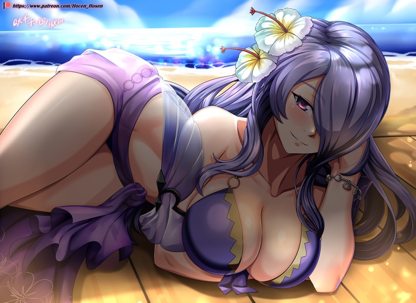 camilla (fire emblem and 2 more) drawn by vilde_loh_hocen