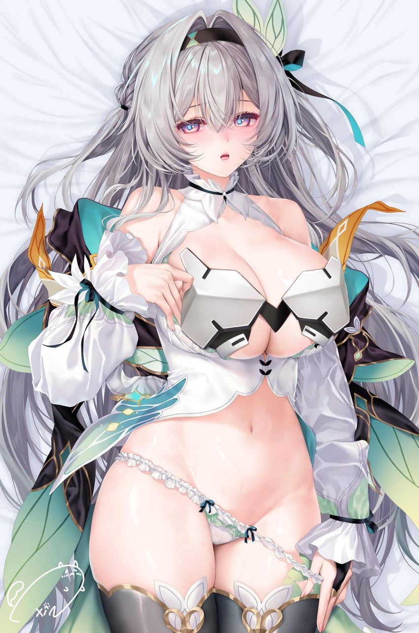 firefly (honkai and 1 more) drawn by obiwan and weisuoxin