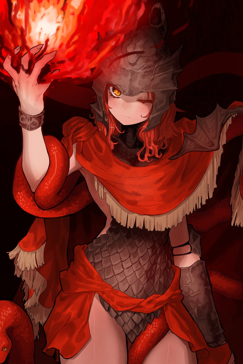 messmer the impaler (elden ring and 1 more) drawn by ekrea_jan