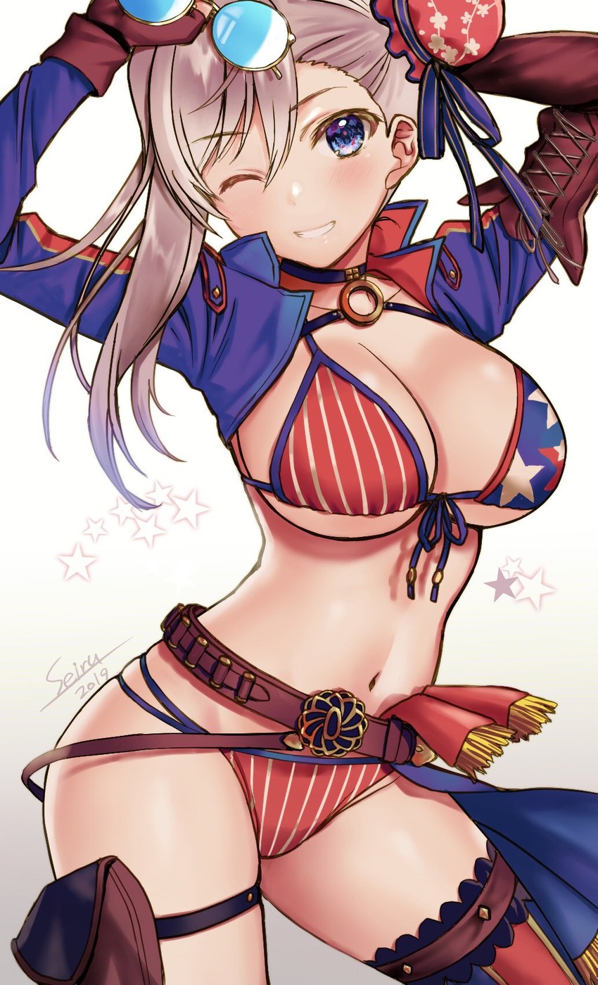 miyamoto musashi (fate and 1 more) drawn by seiru_(prairie)