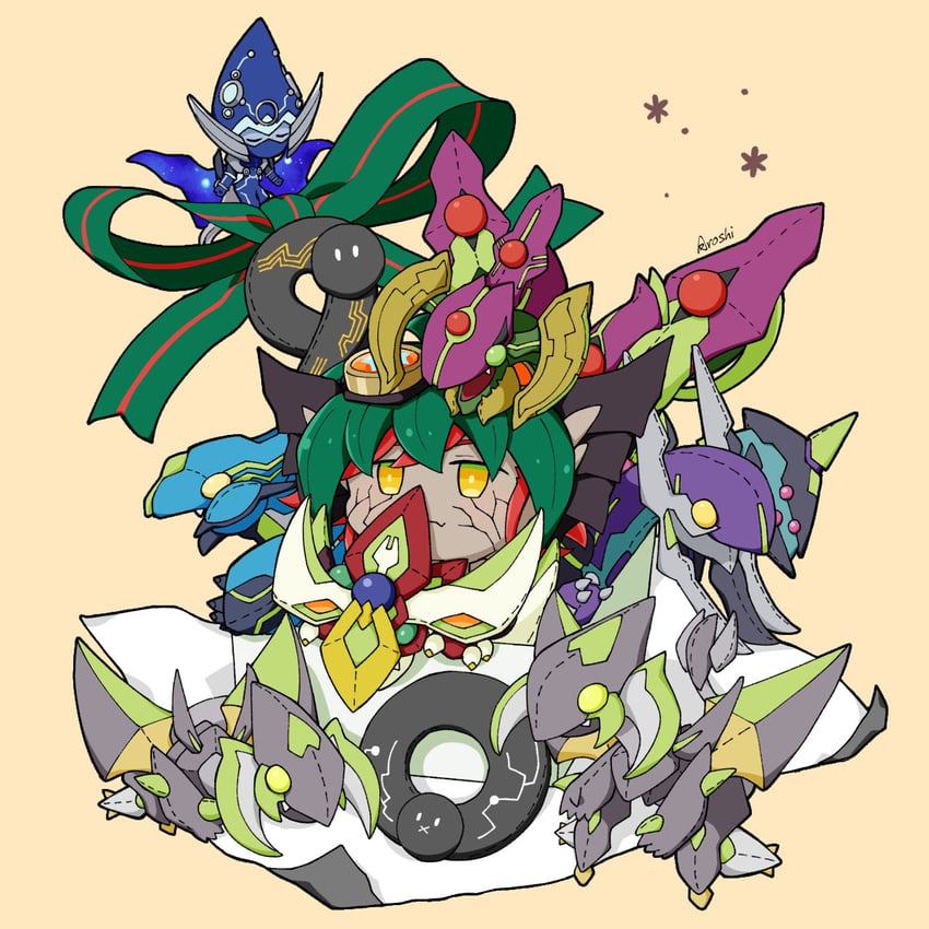 zarc, odd-eyes pendulum dragon, dark rebellion xyz dragon, clear wing synchro dragon, starving venom fusion dragon, and 2 more (yu-gi-oh! and 1 more) drawn by aroshi_ygo_0