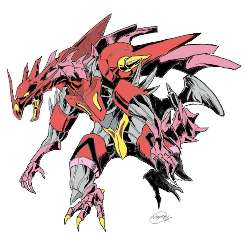 getter dragon (getter robo and 1 more) drawn by koyama_motoo