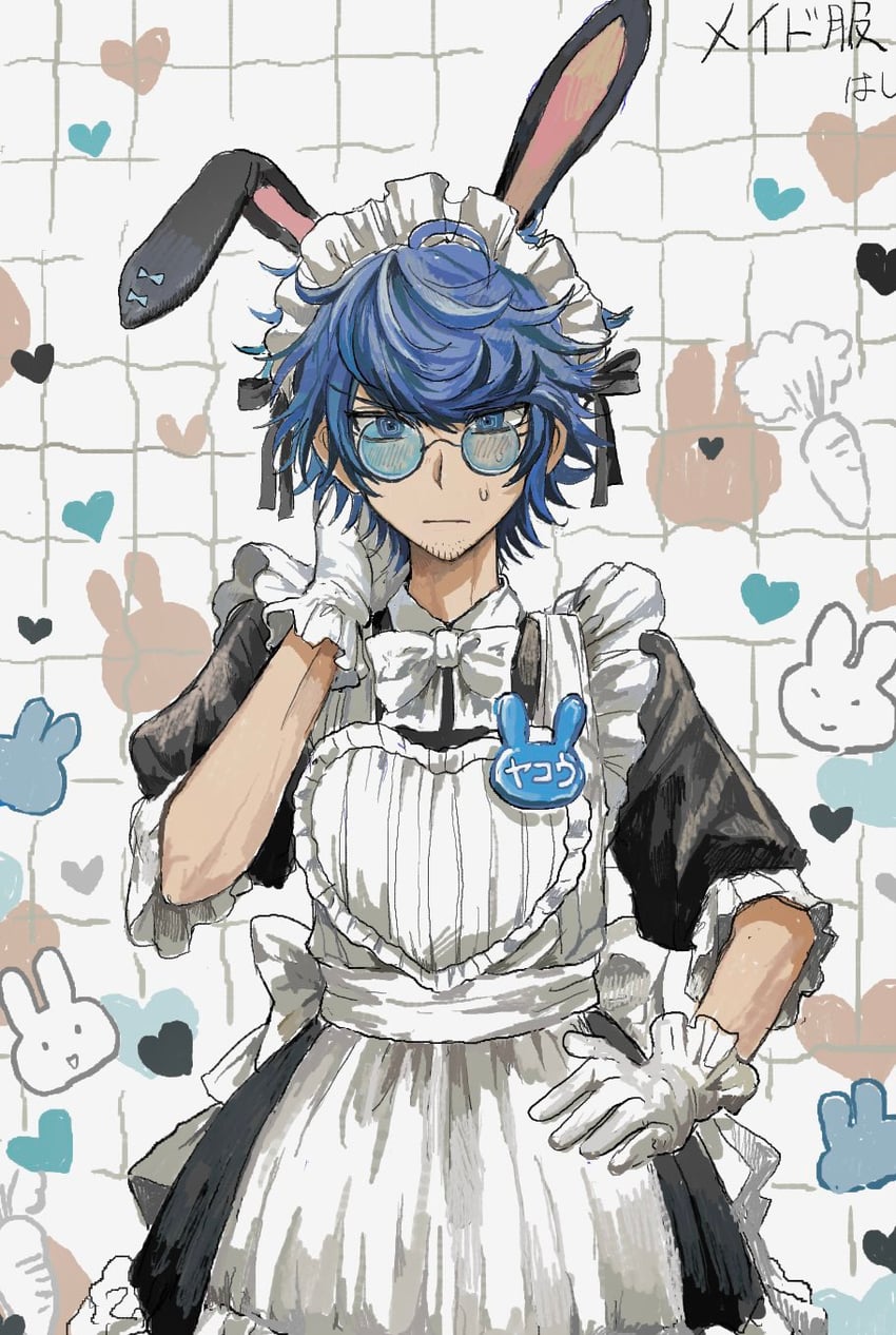 yakou furio (master detective archives: rain code) drawn by hashi_(84_rainco)