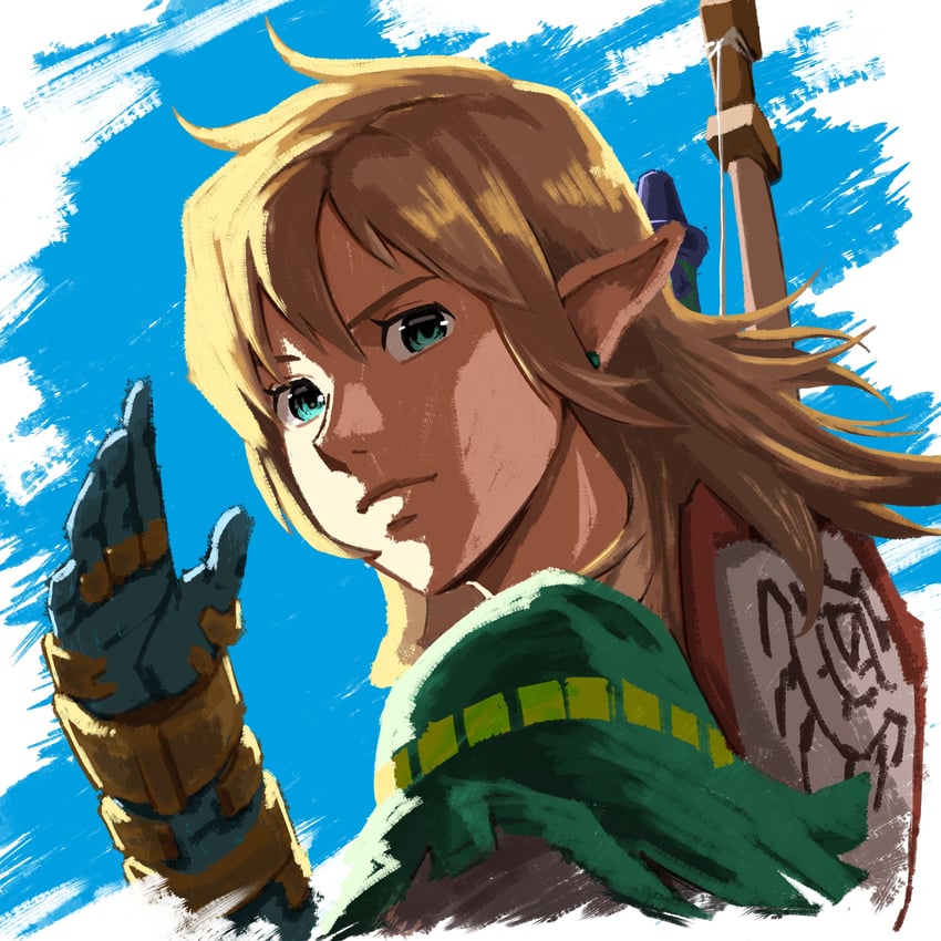 link (the legend of zelda and 1 more) drawn by aduti_momoyama