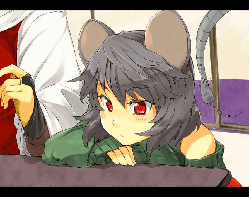 nazrin and toramaru shou (touhou) drawn by tsukinami_kousuke
