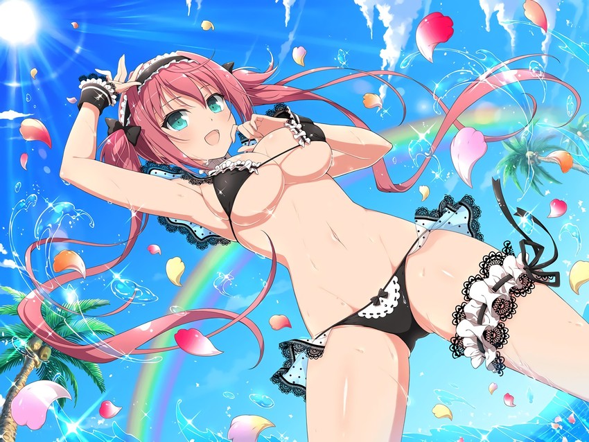 airi (senran kagura and 2 more) drawn by yaegashi_nan