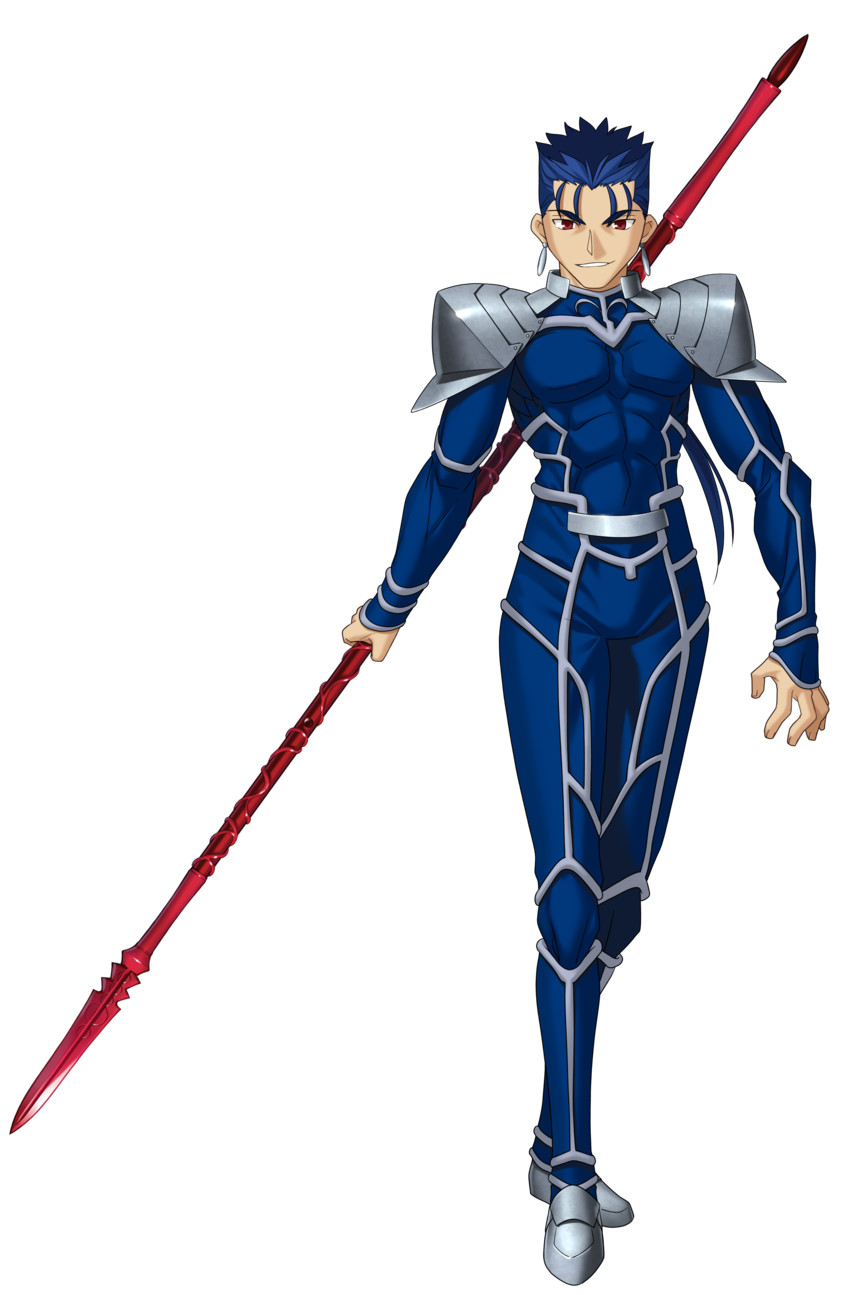 cu chulainn (fate and 1 more) drawn by takeuchi_takashi