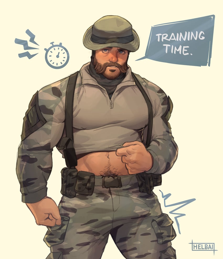 captain price (call of duty and 1 more) drawn by helbai