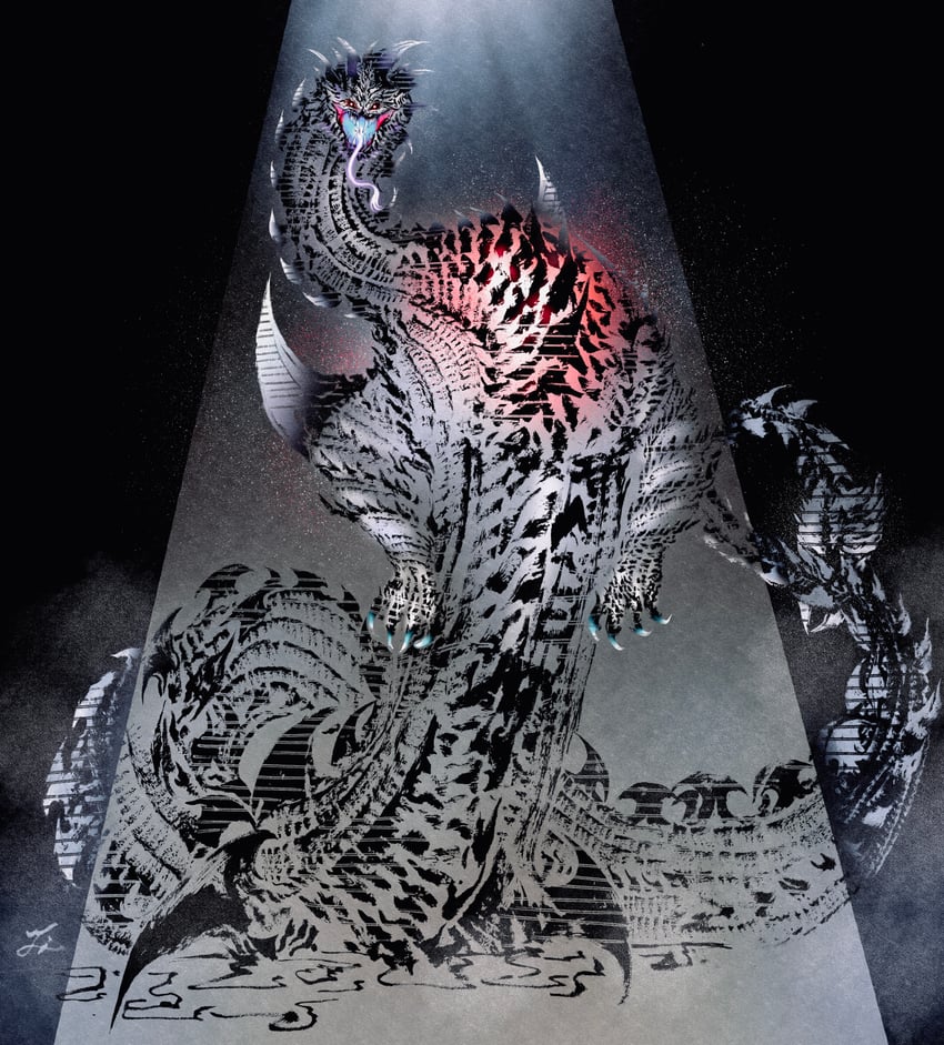 dalamadur (monster hunter and 1 more) drawn by deadpool_yuchan