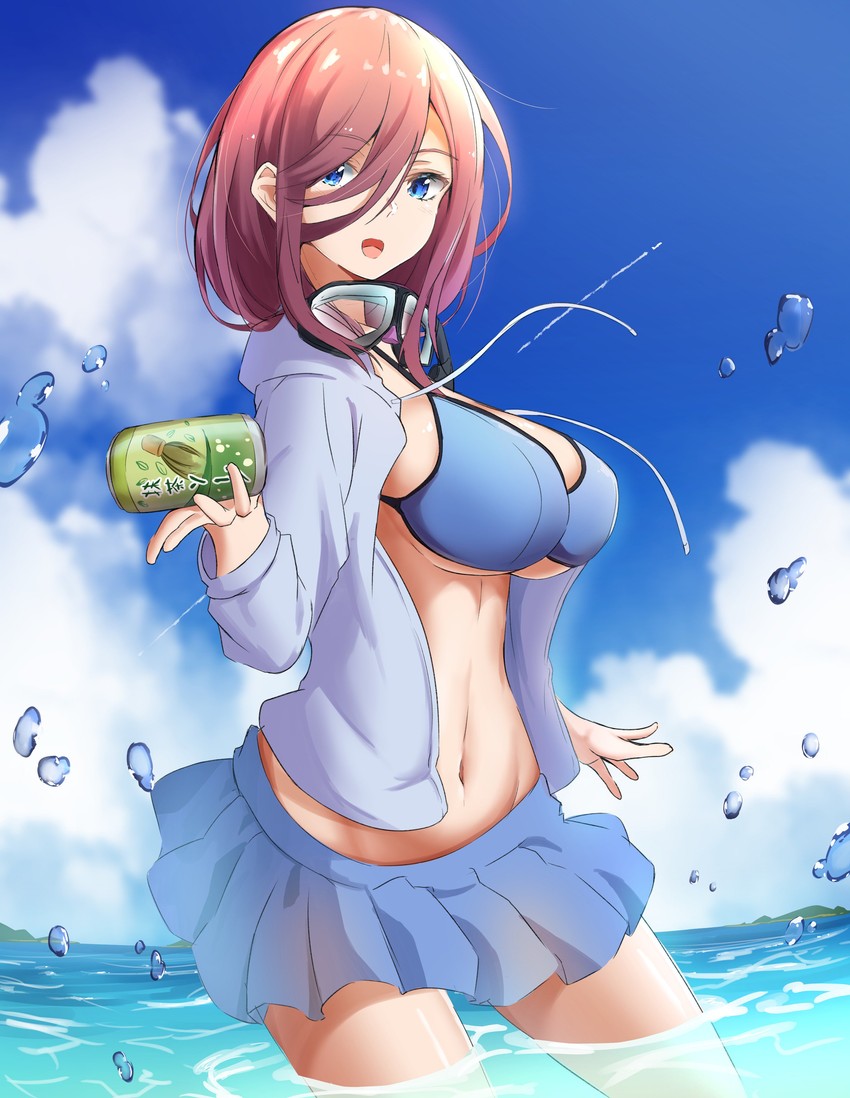 nakano miku (go-toubun no hanayome) drawn by j_yak47