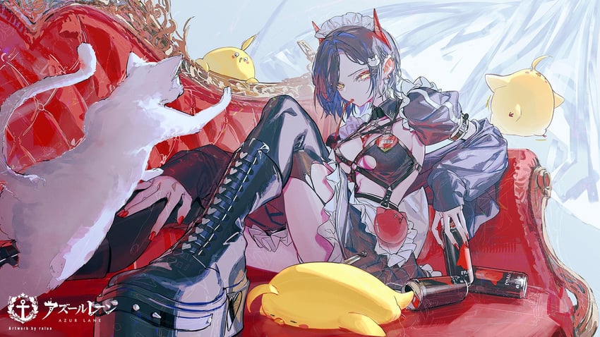 manjuu and ulrich von hutten (azur lane) drawn by rolua