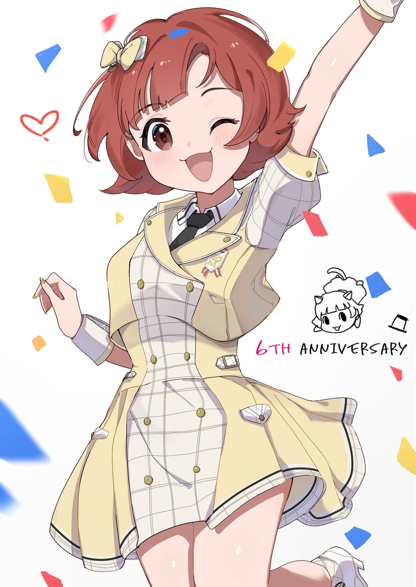 nonohara akane (idolmaster and 2 more) drawn by ooho0216