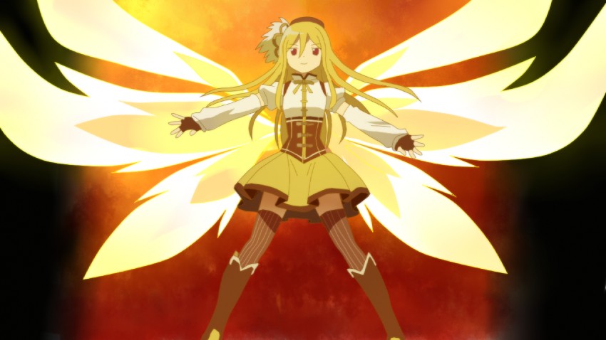 tomoe mami and afuro terumi (mahou shoujo madoka magica and 1 more) drawn by rere_(rerehazu)