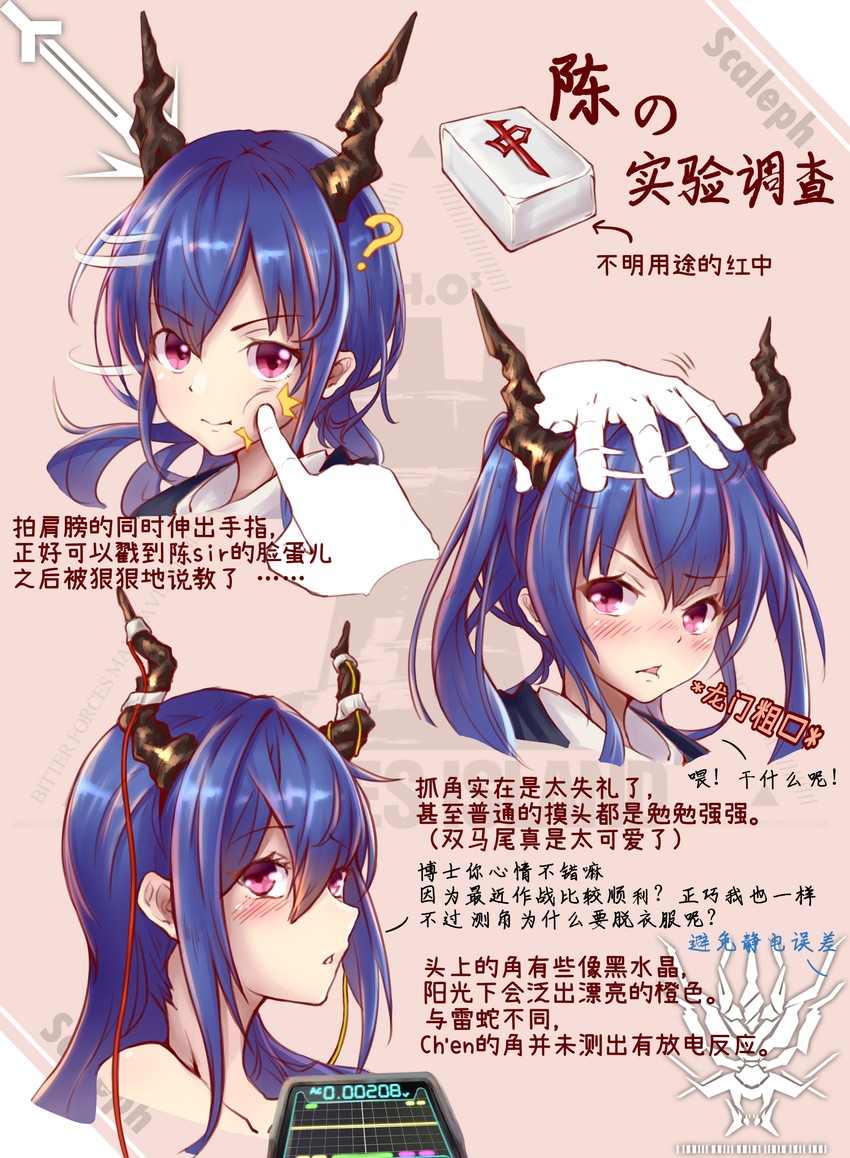 ch'en (arknights) drawn by scaleph