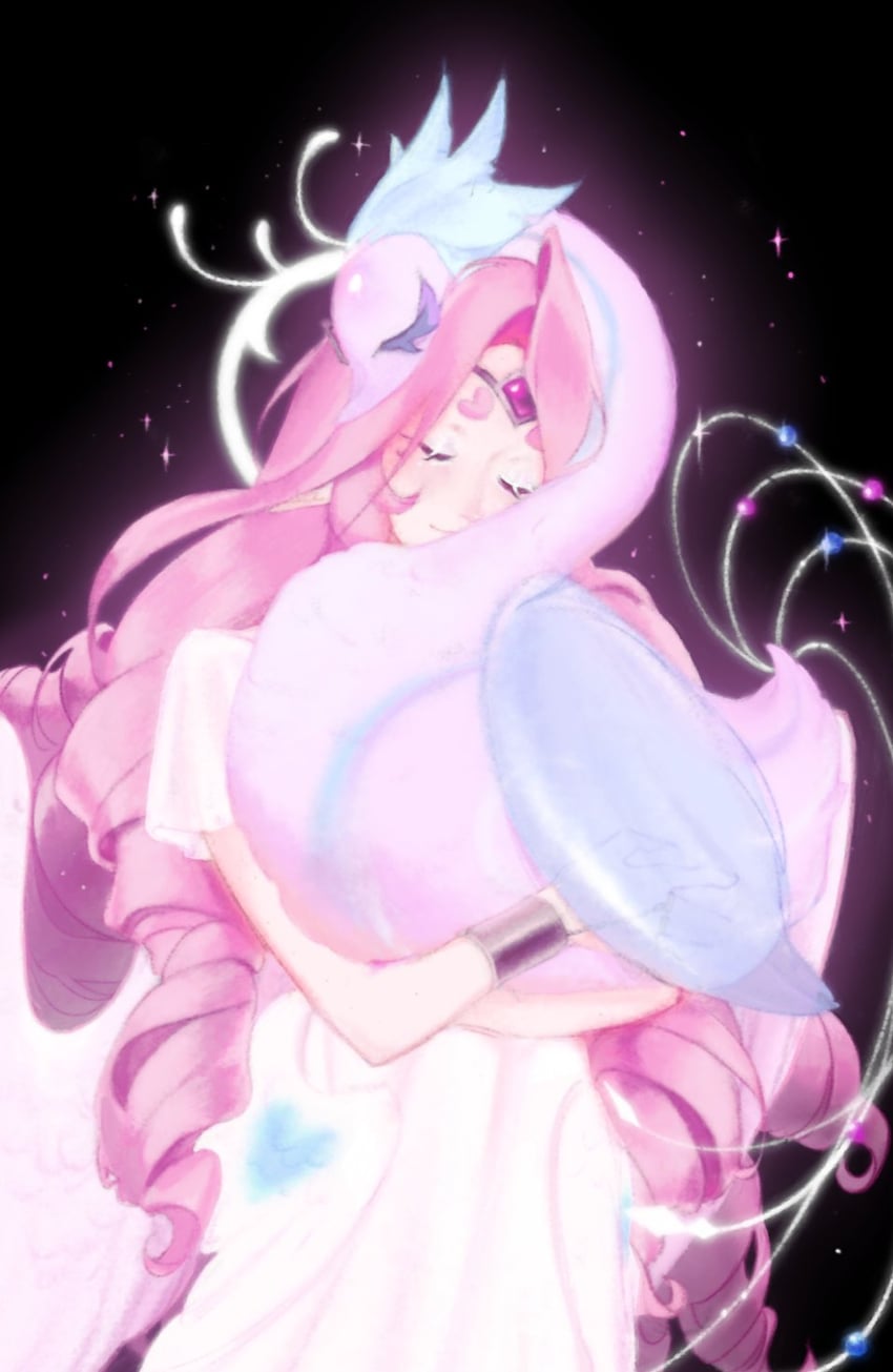 eternal sugar cookie and sugar swan cookie (cookie run and 1 more) drawn by midlle4