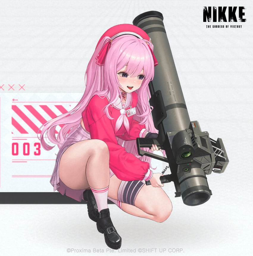 yuni (goddess of victory: nikke) drawn by dramz and xi_xeong