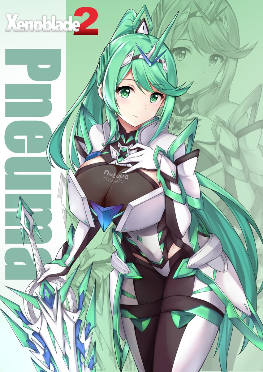 pneuma (xenoblade chronicles and 1 more) drawn by xiao_qi