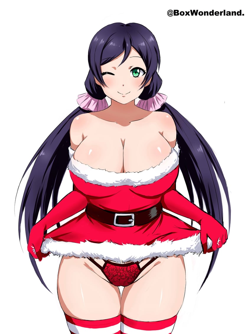 tojo nozomi (love live! and 1 more) drawn by box_wonderland