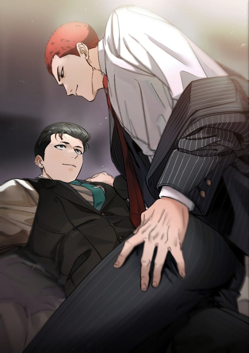 sakuragi hanamichi and mito youhei (slam dunk) drawn by mew_shepherd