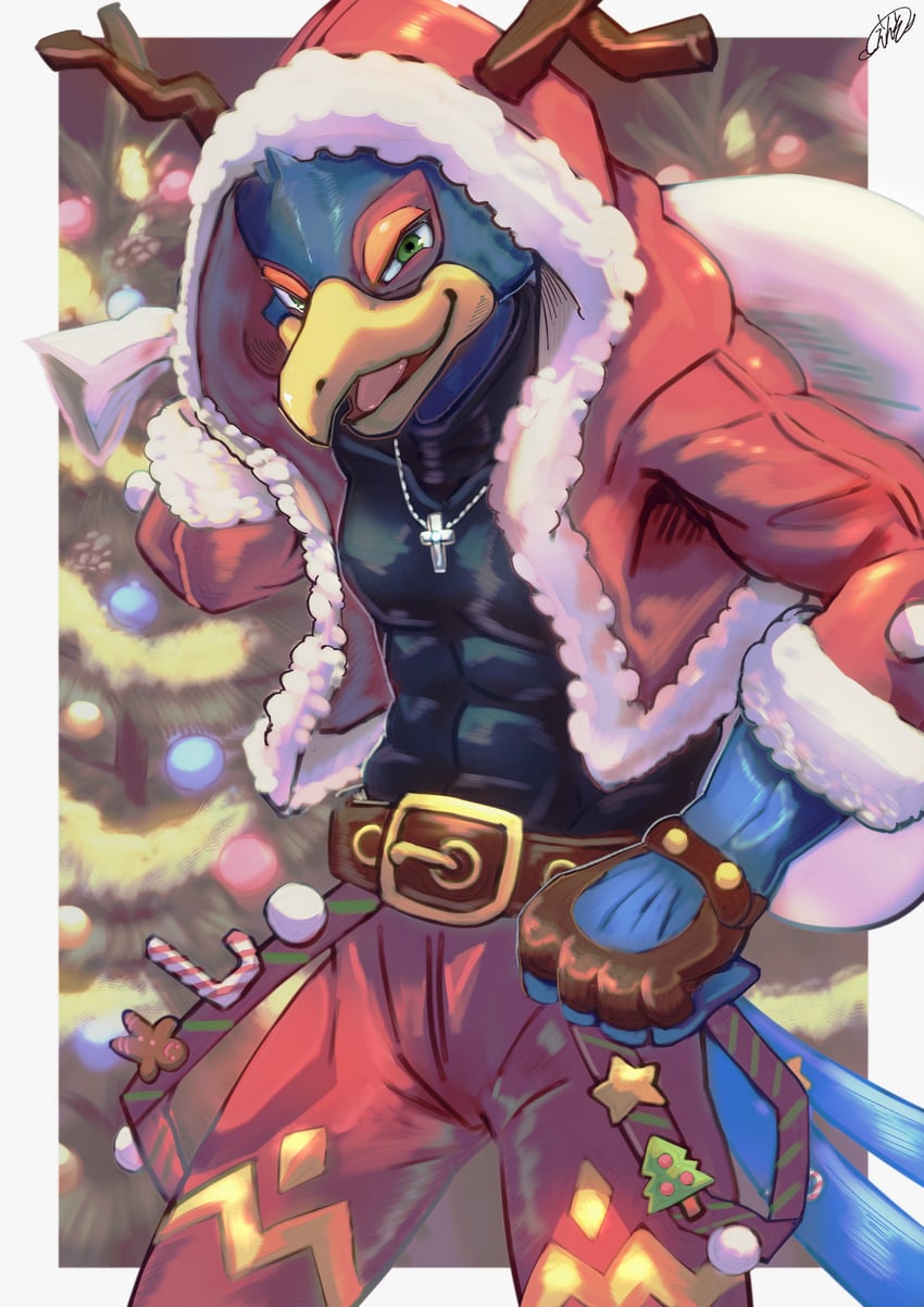 falco lombardi (super smash bros. and 1 more) drawn by enso_turtle