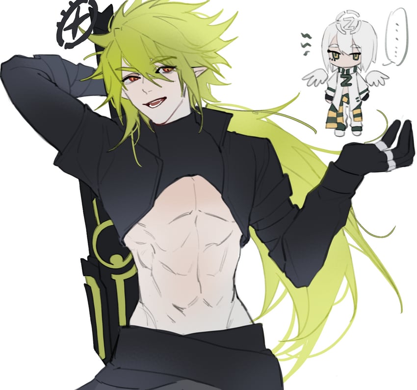xander and zain (aotu world) drawn by xw_ji_ben_yuan_li_gailun
