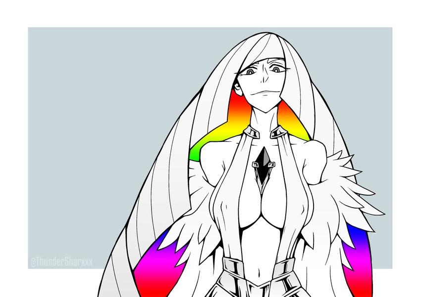 lusamine and kiryuuin ragyou (pokemon and 2 more) drawn by invader_ace