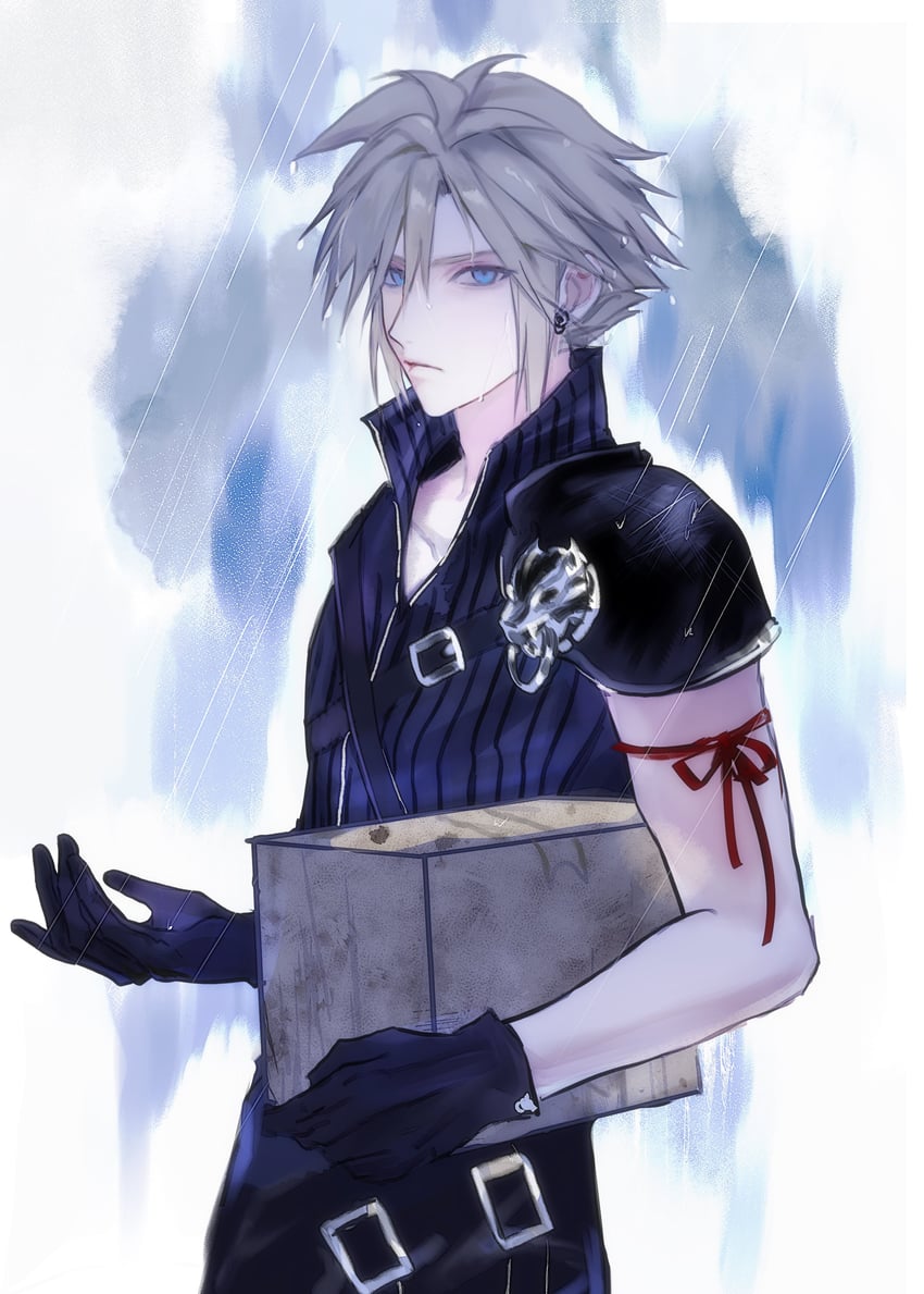 cloud strife (final fantasy and 2 more) drawn by 3_3lecho