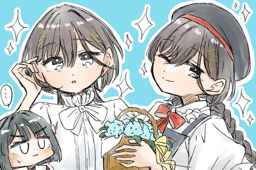 momose ginko and katsuragi izumi (love live! and 2 more) drawn by puripuri_hurai