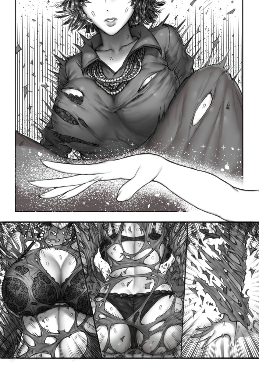 tatsumaki and fubuki (one-punch man) drawn by the_golden_smurf