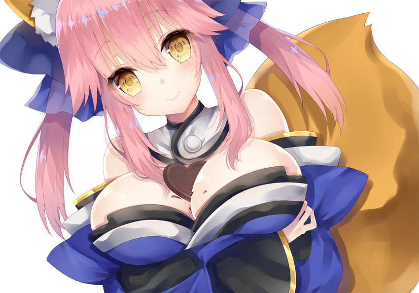 tamamo and tamamo no mae (fate and 3 more) drawn by yuzu-aki