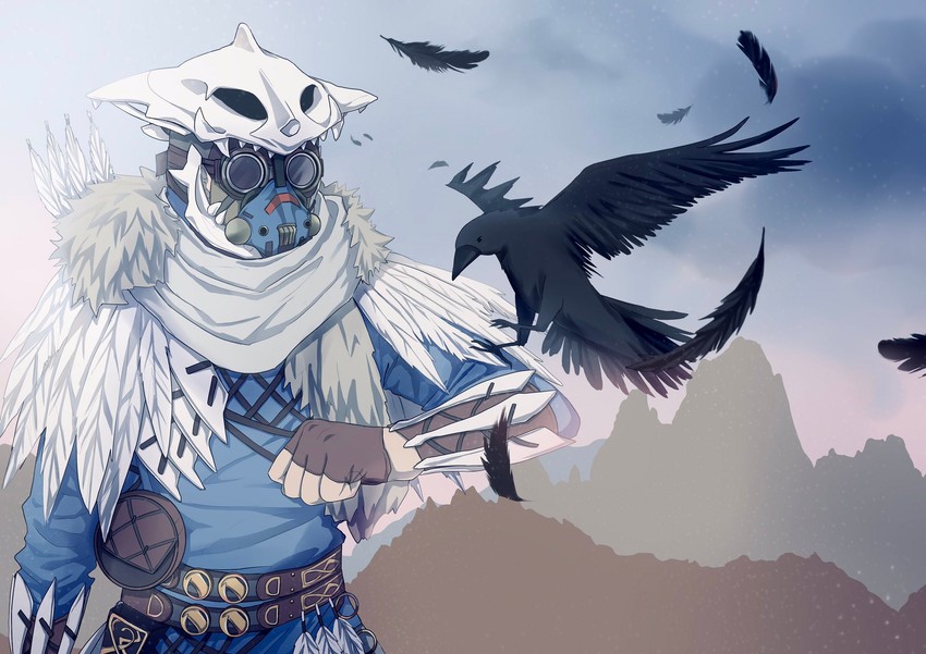 bloodhound and young blood bloodhound (apex legends) drawn by nroc