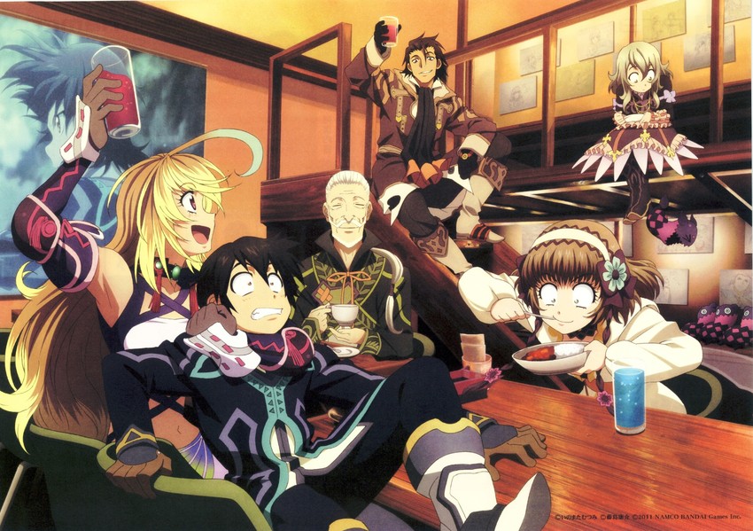 milla maxwell, jude mathis, alvin, elize lutus, teepo, and 2 more (tales of and 1 more)