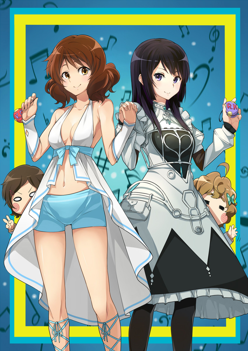 oumae kumiko, kousaka reina, chaika trabant, kawashima sapphire, katou hazuki, and 3 more (hibike! euphonium and 3 more) drawn by frostcyco