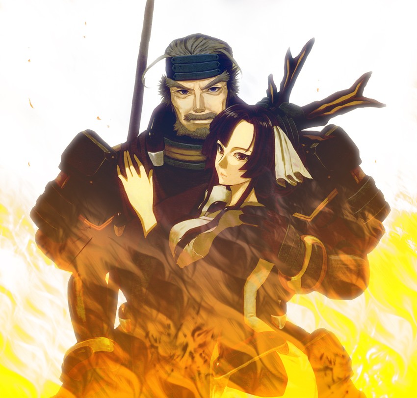 kazuno and honda tadakatsu (kyoukaisenjou no horizon) drawn by ea_air