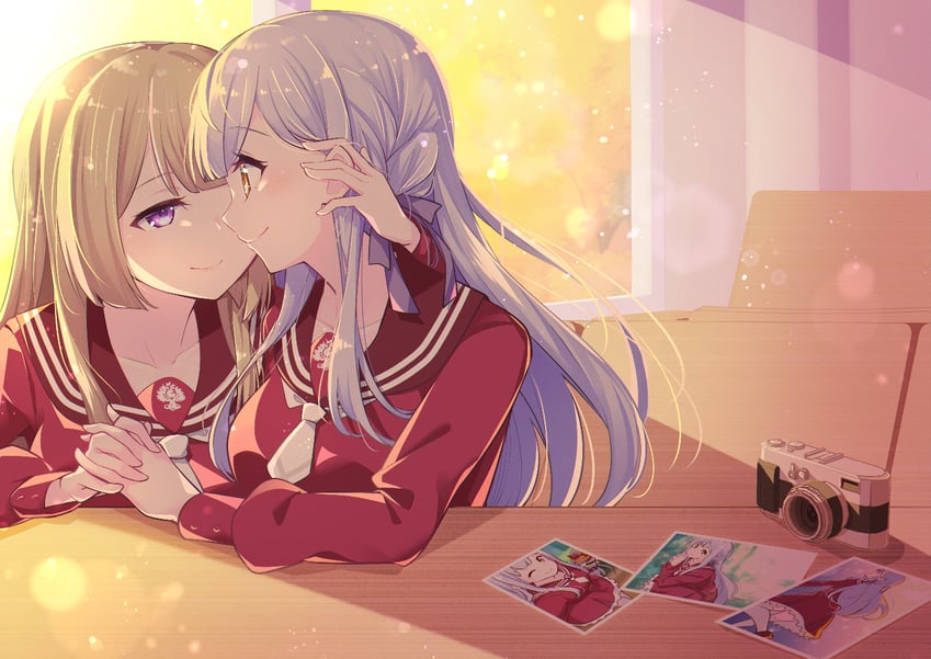 kon kanaho and miyagawa takane (assault lily) drawn by morugen