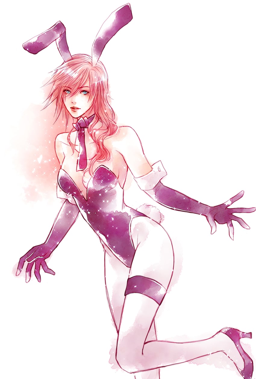 lightning farron (final fantasy and 1 more) drawn by azuiyo7210