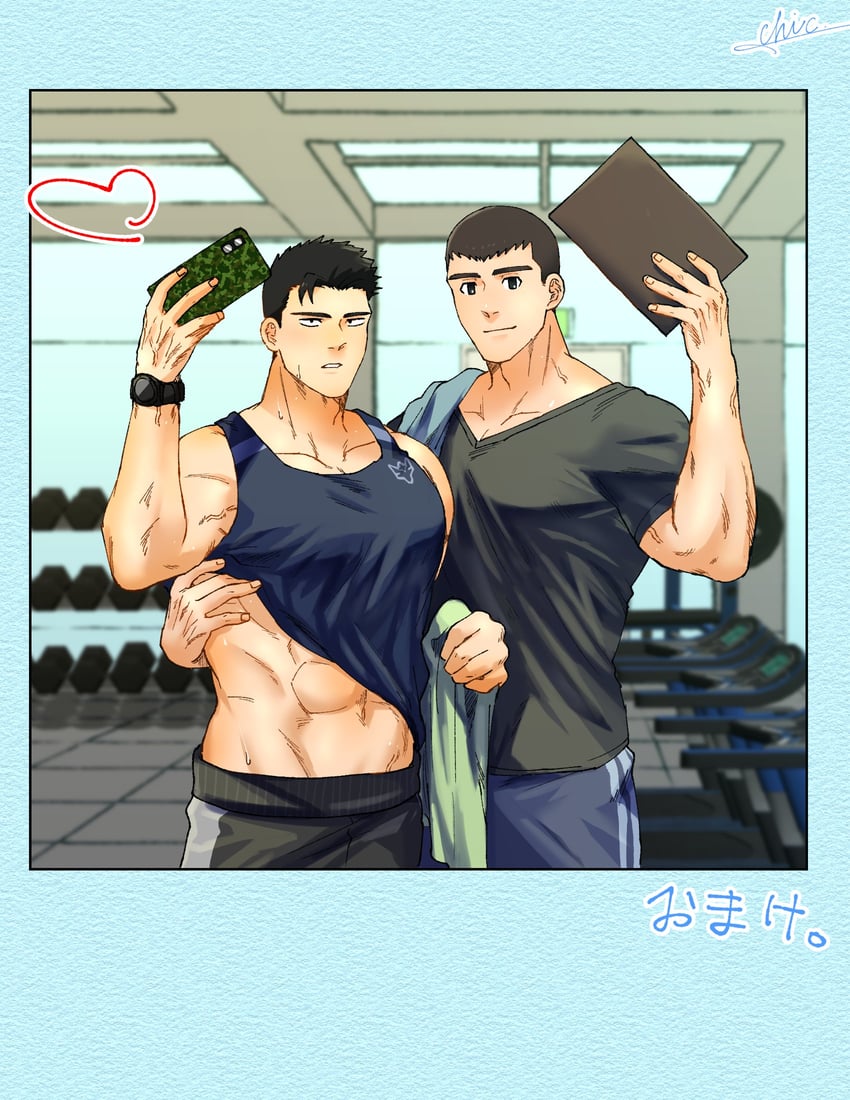 ao isami and ryuji satake (yuuki bakuhatsu bang bravern) drawn by chic_anb_tf