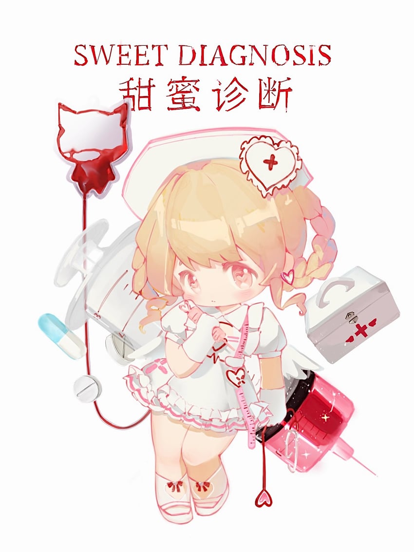 sweet diagnosis (nikki and 1 more) drawn by fafo_shucaitang