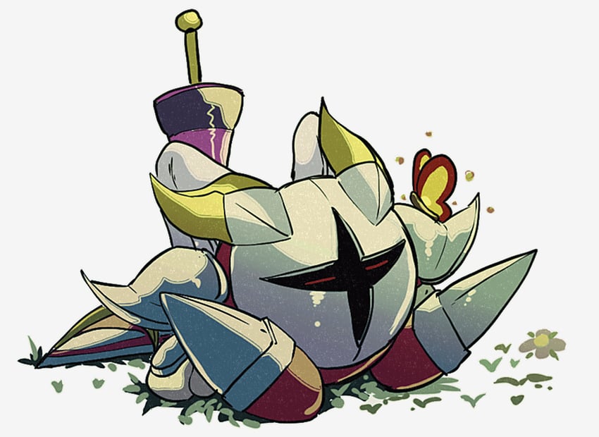 morpho knight and galacta knight (kirby) drawn by isibatamako