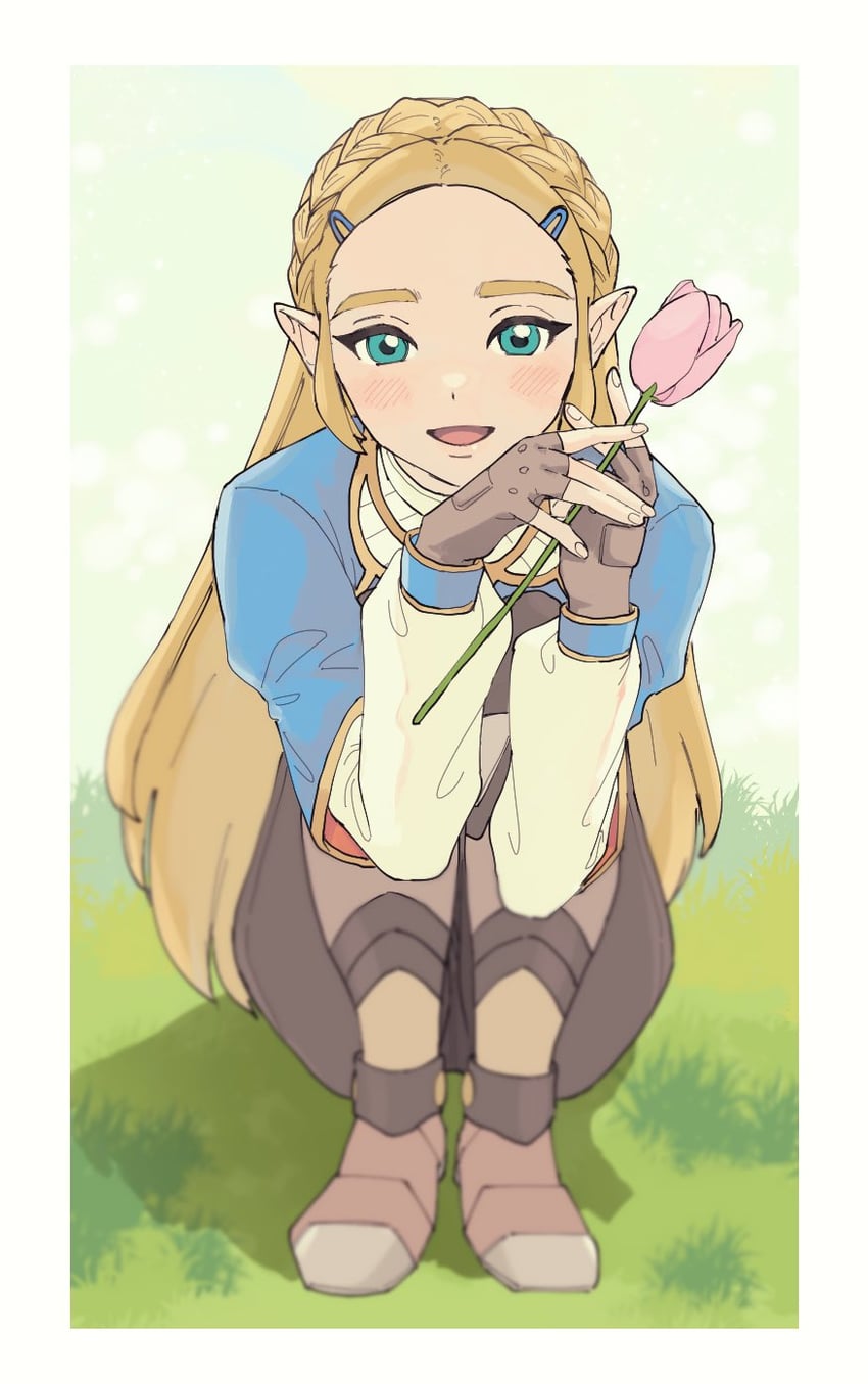 princess zelda (the legend of zelda and 1 more) drawn by yamori_(yamoooon21)