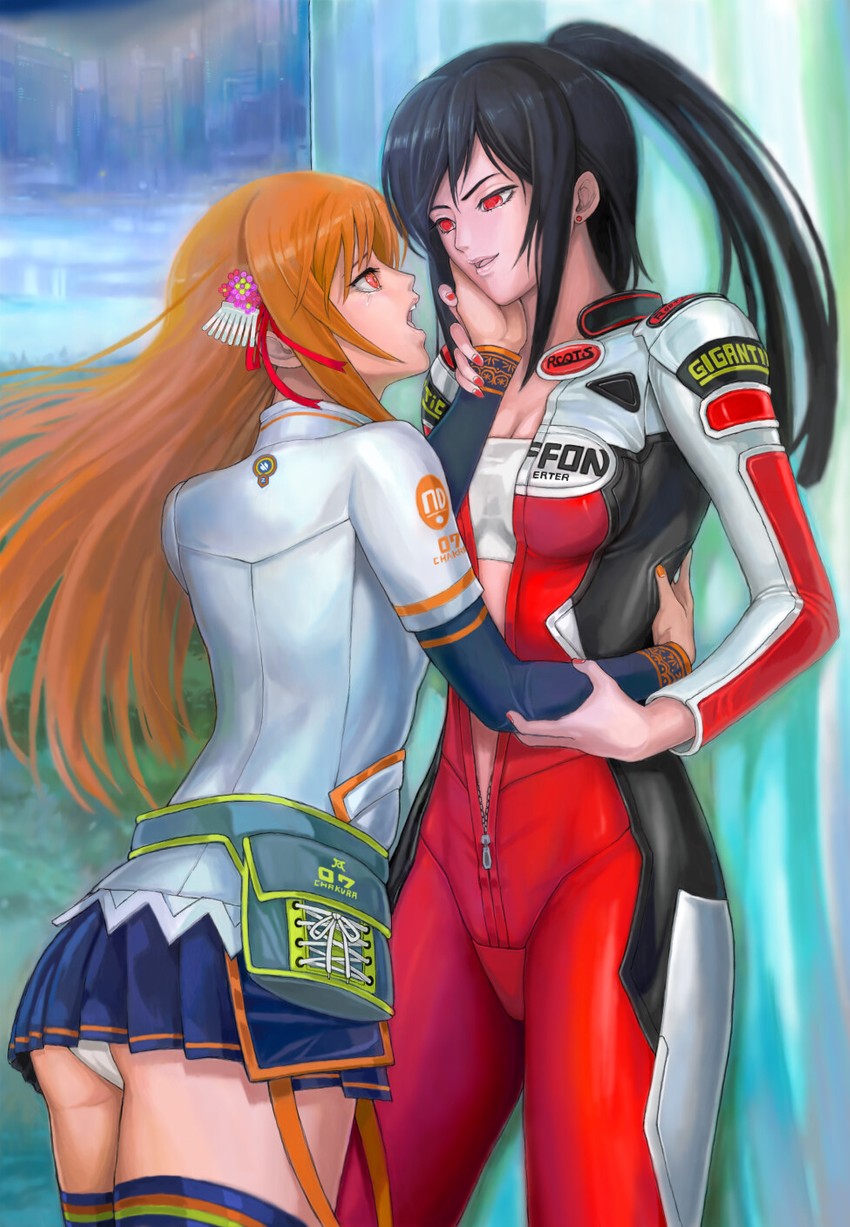 umegiri iroha and dj sakura (bemani and 3 more) drawn by ahe_(aheahe_gallery)