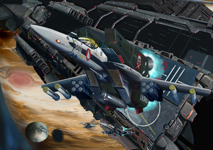 vf-1, sdf-1, ichijou hikaru, vf-1a, vf-1 super, and 1 more (macross and 2 more) drawn by i.t.o_daynamics