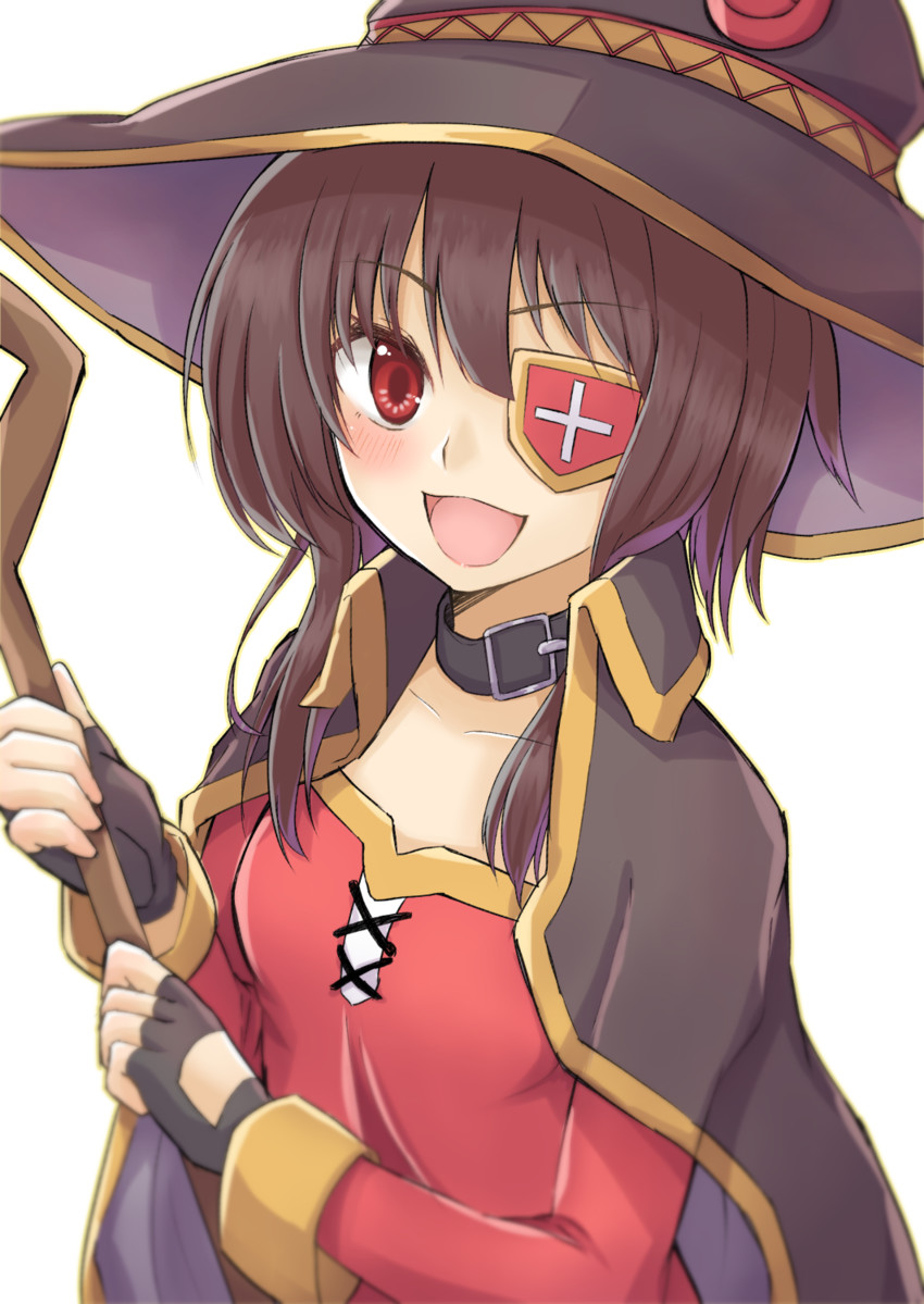 megumin (kono subarashii sekai ni shukufuku wo!) drawn by shun_(b.c)