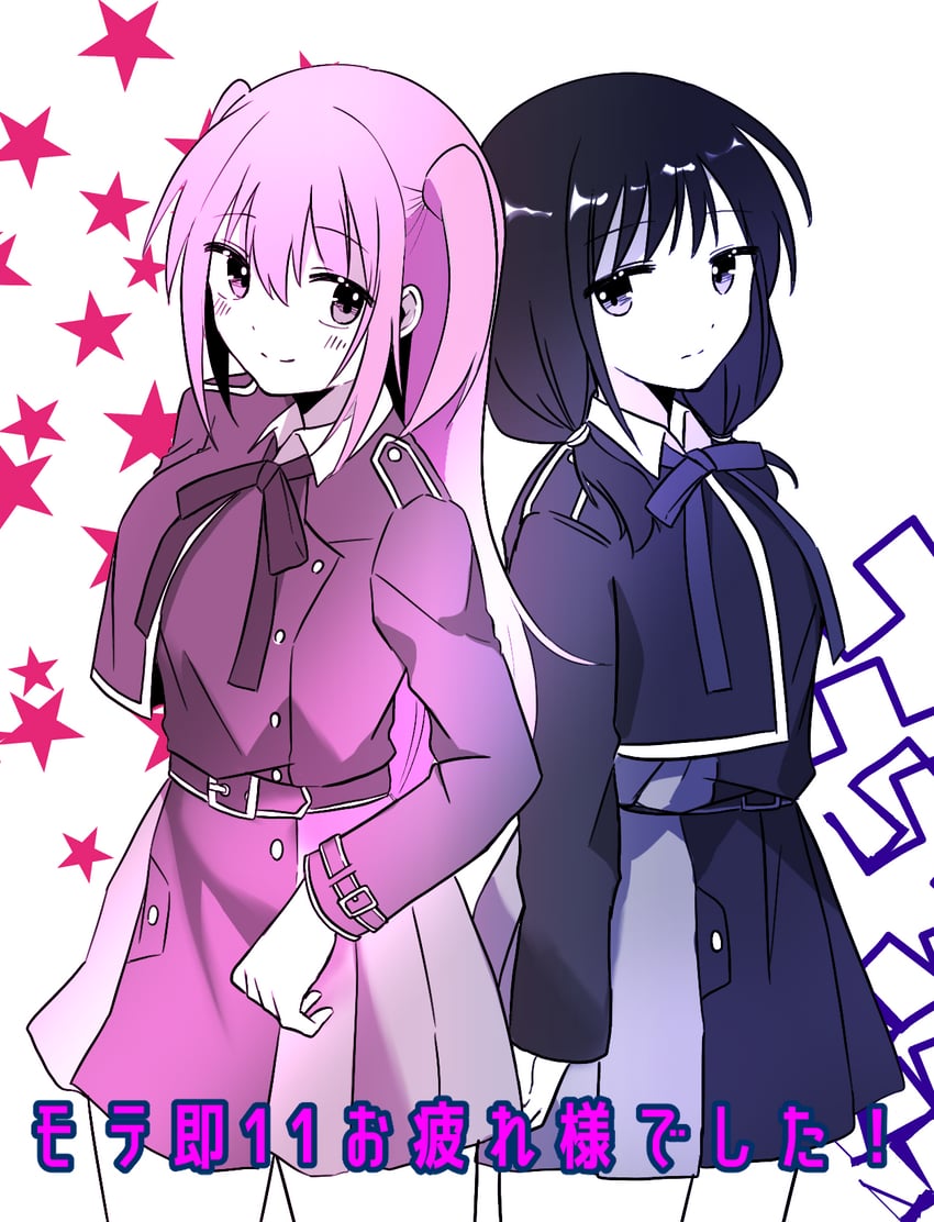 nishikigi chisato, inoue takina, tamura yuri, and nemoto hina (lycoris recoil and 1 more) drawn by kuromilk